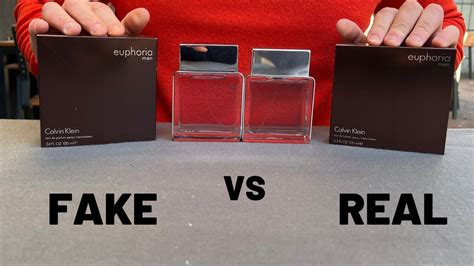 calvin klein euphoria original vs fake